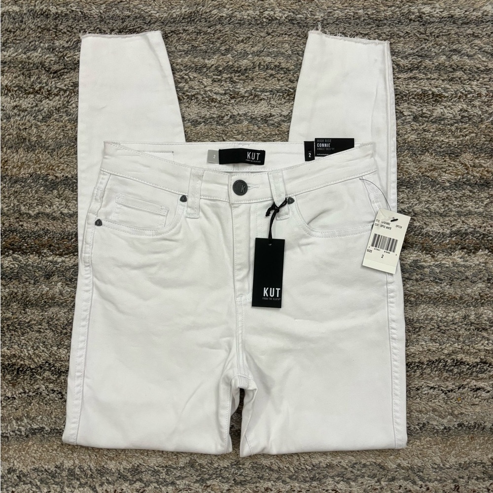 KUT From The Kloth High Rise Connie Ankle Skinny Jeans Sz 2 NWT | KUT Skinny -